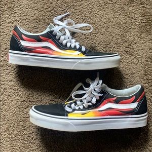 Vans- Flame Old Skool